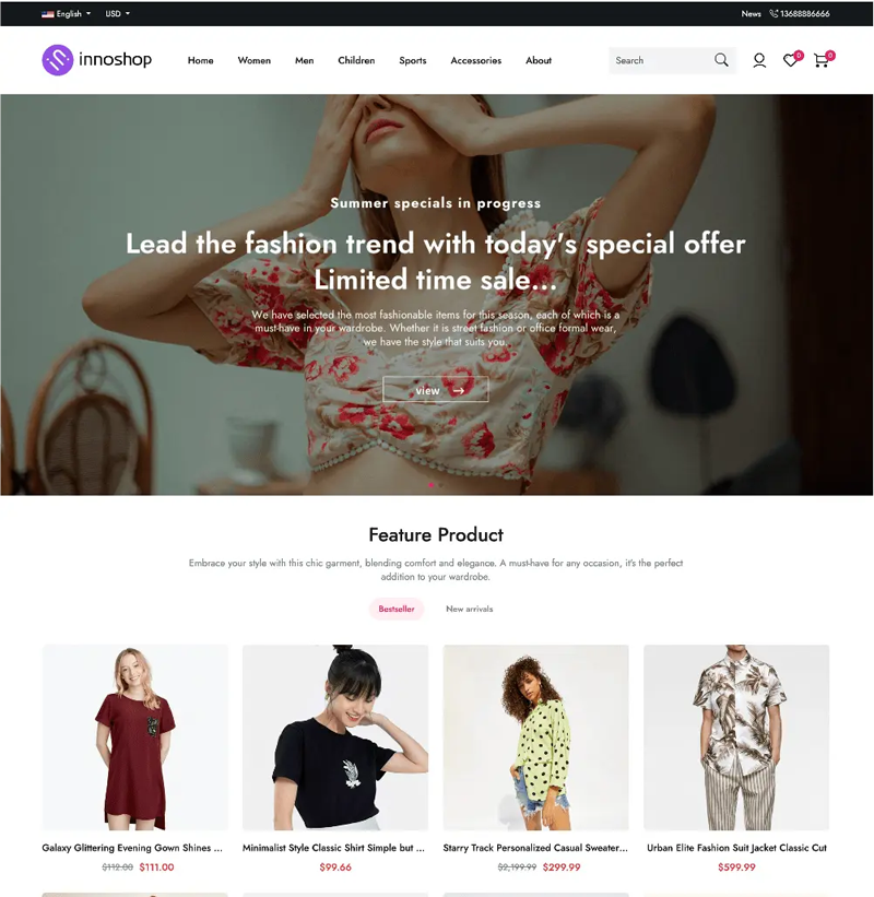 InnoShop(PHP开源免费跨境电商系统)-江海资源网