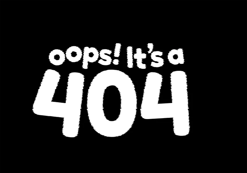 文字抖动动画特效404错误页面HTML源码-江海资源网